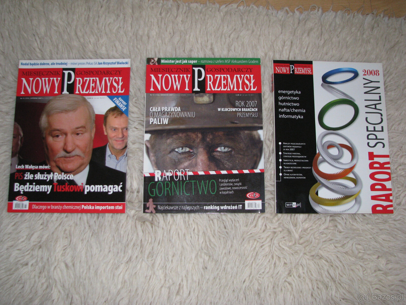 Magazyn gospodarczy Nowy Przemysł – miesięcznik 2008-2010 - 2