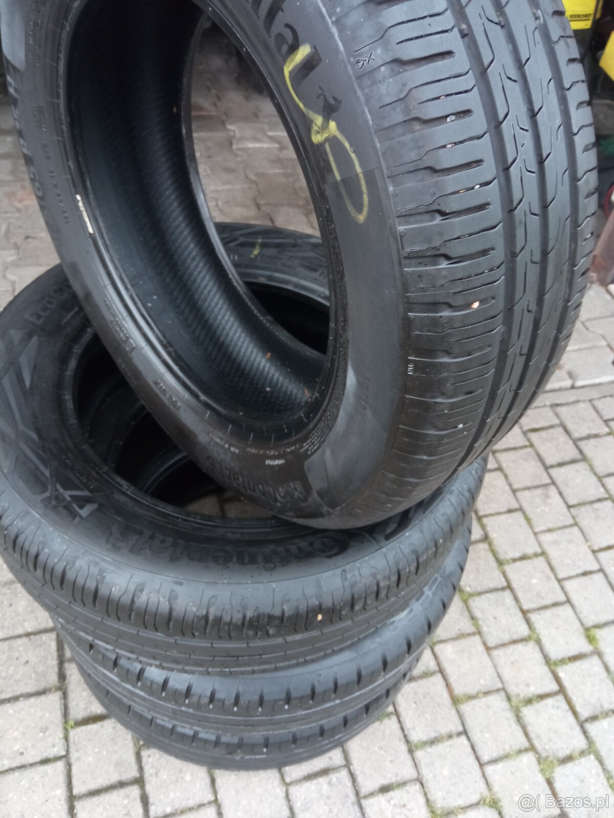 opony 185/65/15 r CONTINETAL EKOCONTAKT 6 bieżnik ok 7 mm ni - 2