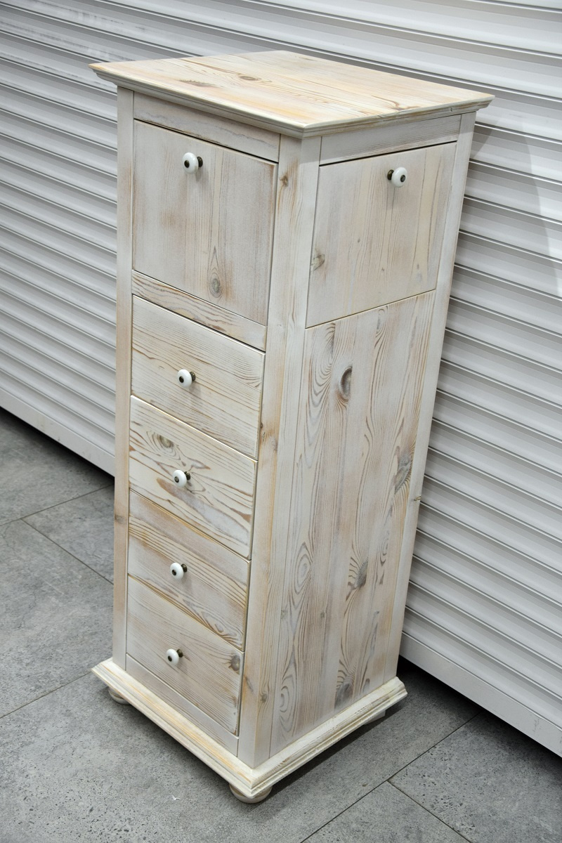 komoda z drewna sosnowego - jak nowa - 2