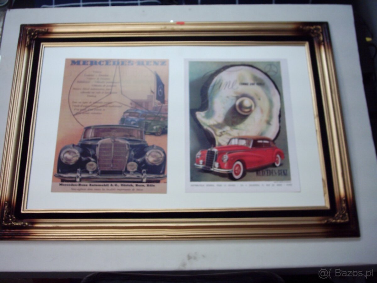 Plakaty, obrazy kolekcjonerskie Mercedes-Benz 1939 Herman L - 2