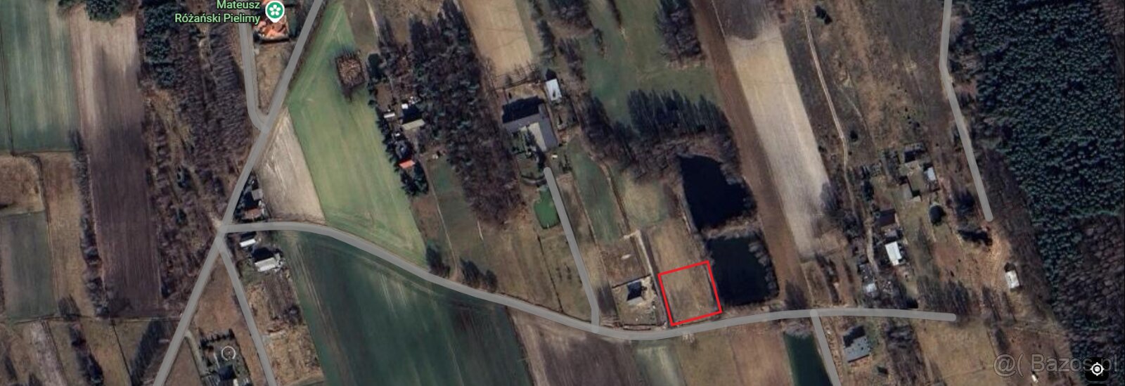 Działka budowlana z wodą i warunkami zabudowy1314m2,Stobno - 2