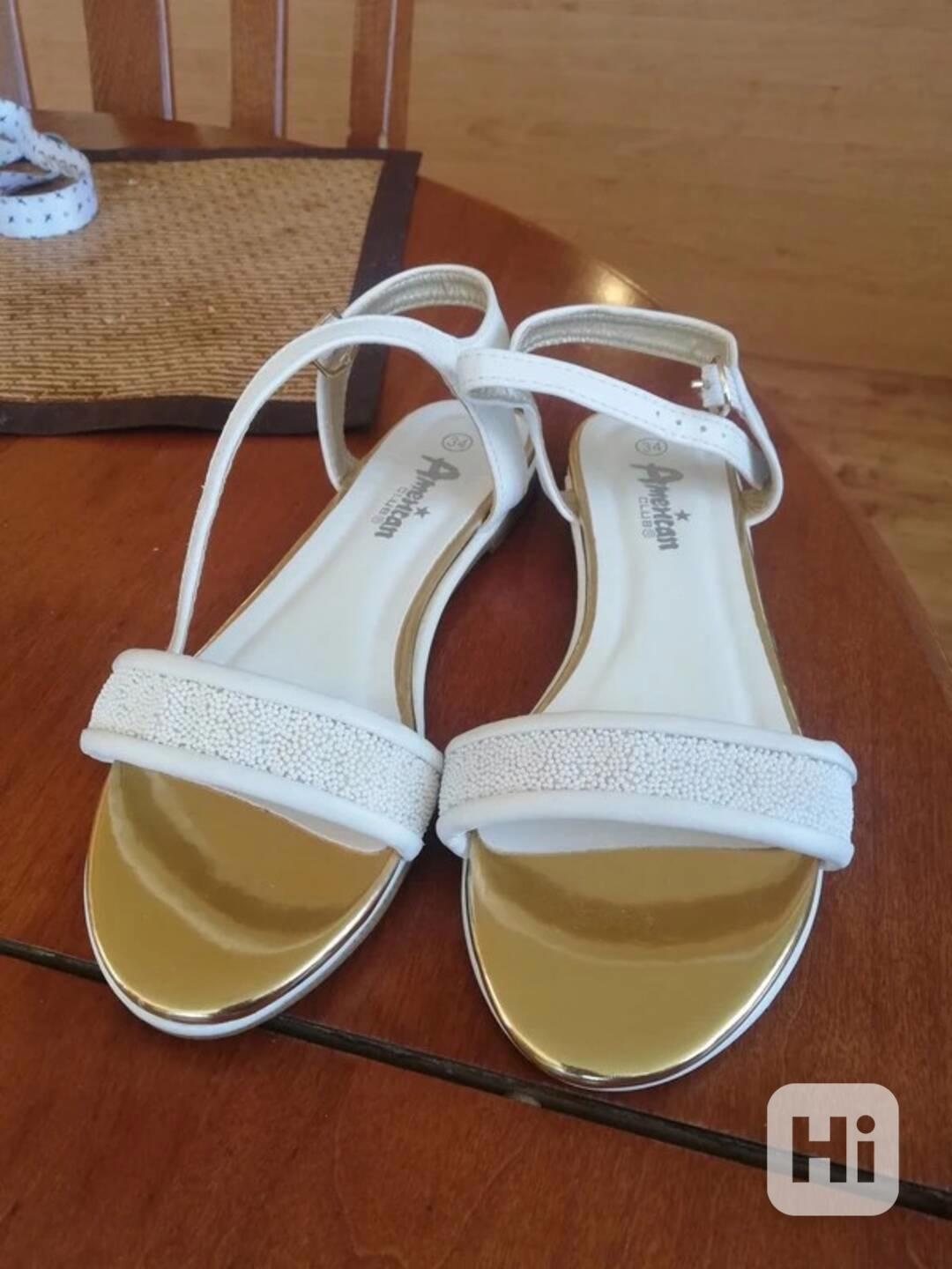 buty letnie białe rozmiar 34 - 2