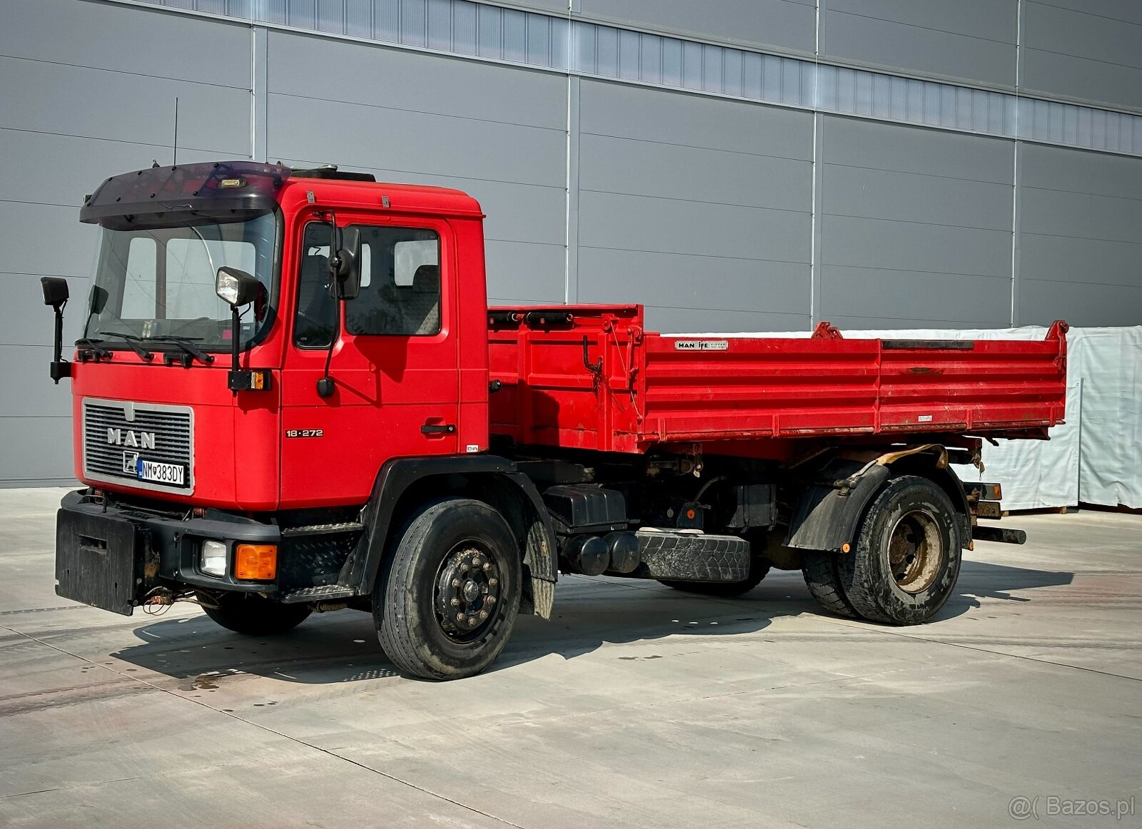 Sprzedam wywrotkę MAN 18.272 M05, rok prod.: 1993 - 2