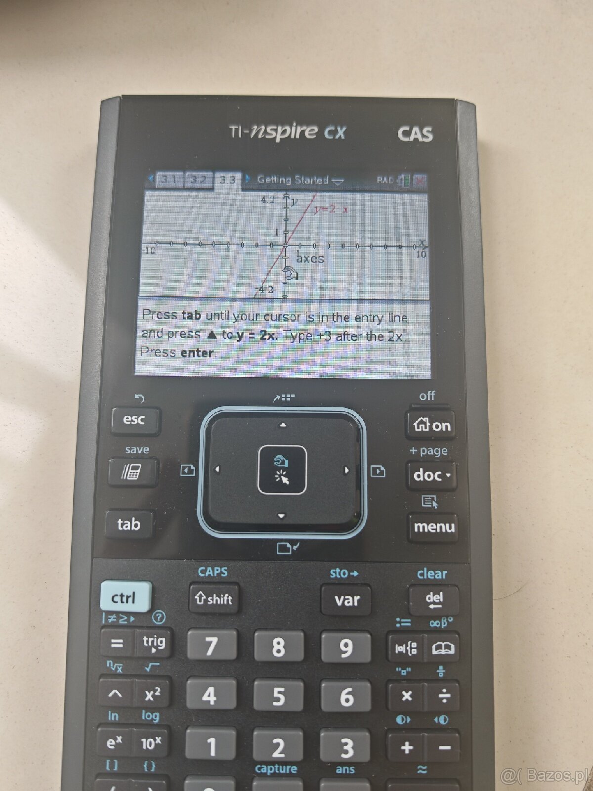 Kalkulator naukowy TI-nspire CX CAS graficzny Texas - 2