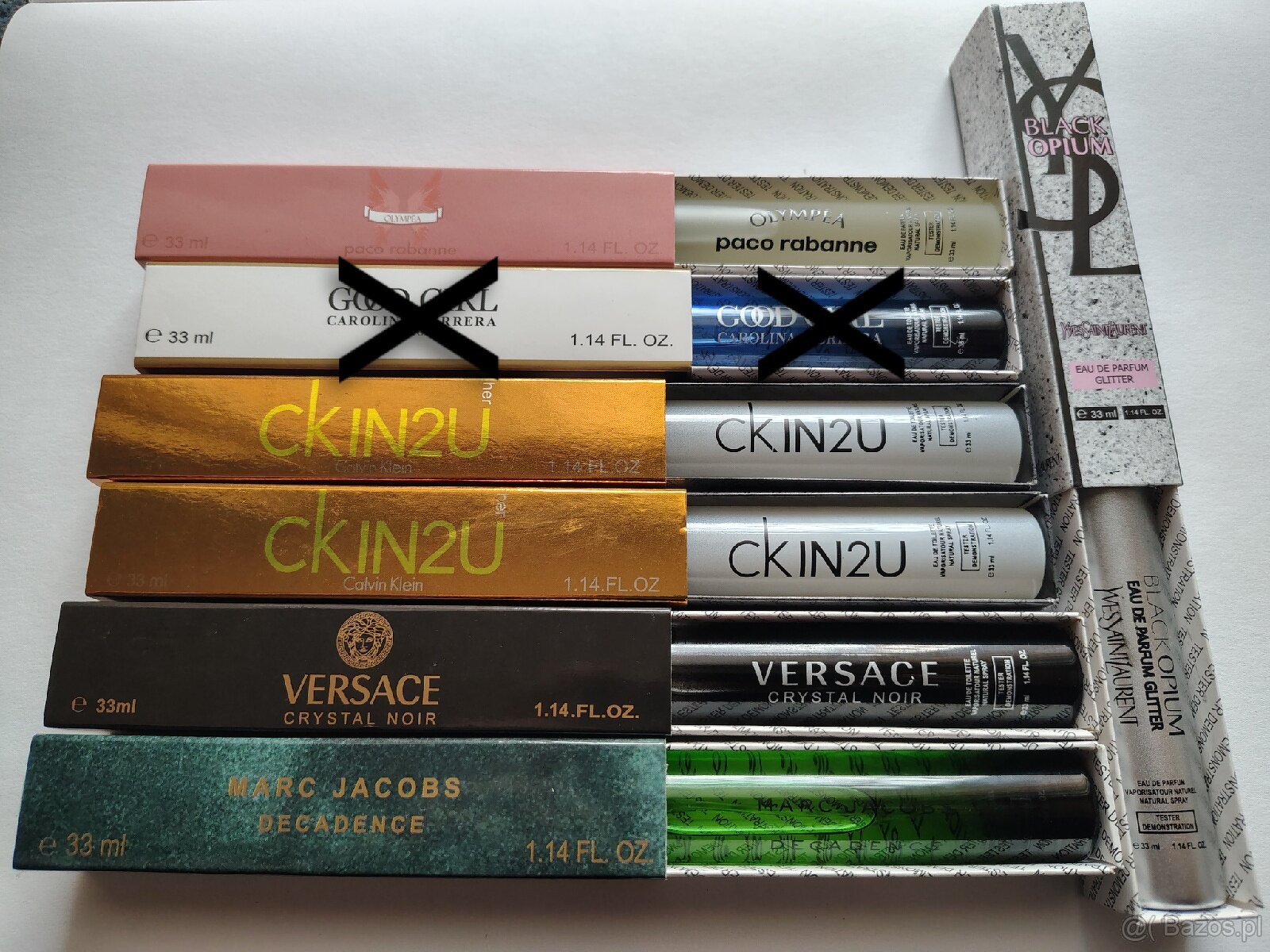 Perfumetki damskie/męskie - 2