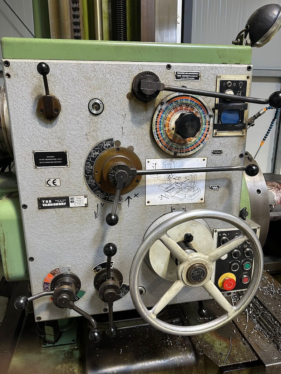 Tos Varnsdorf W 100 A Wytaczarka / Stołowa - 2
