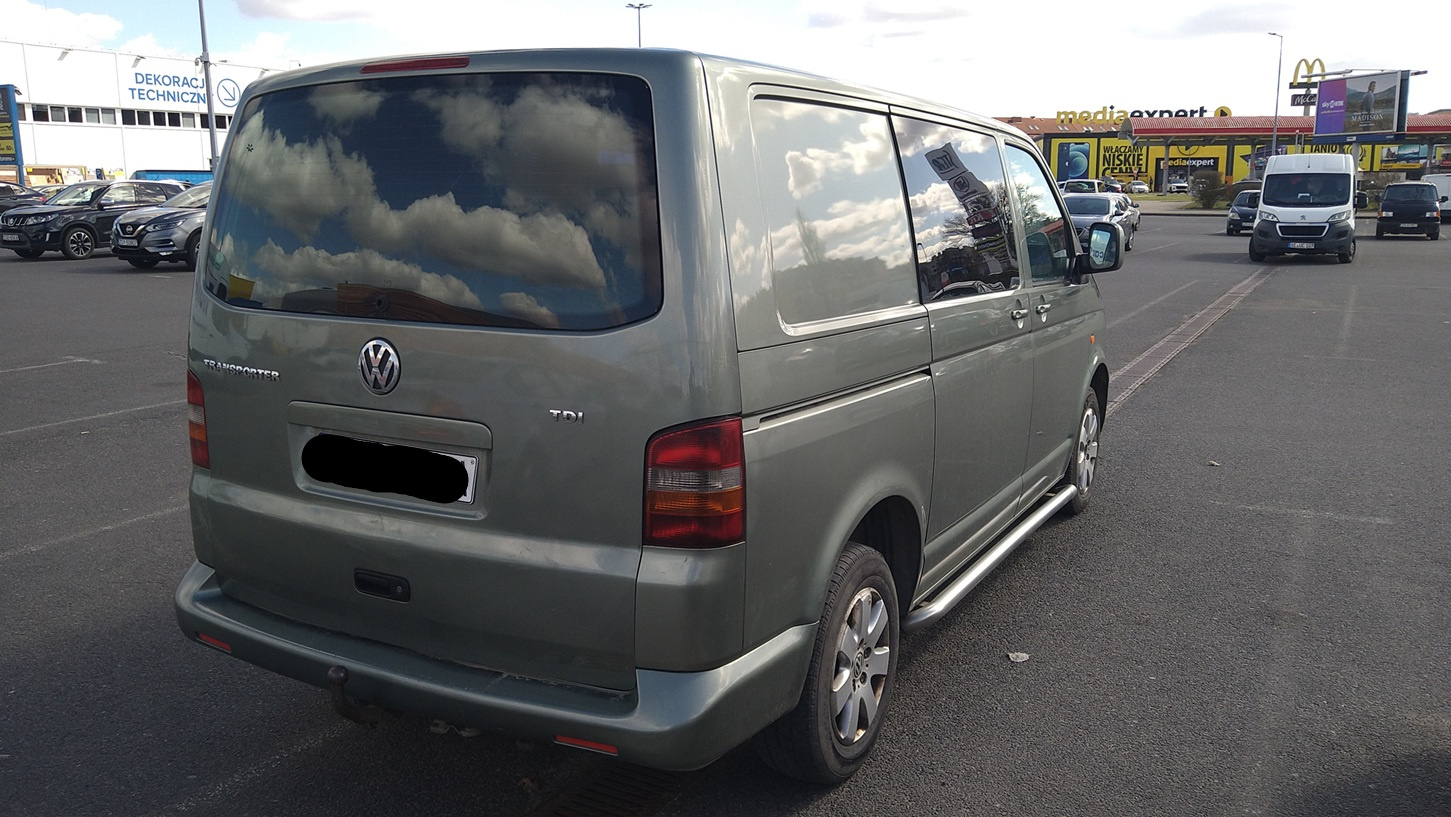 volkswagen transporter t5 2.5 tdi 2005r klima - 2
