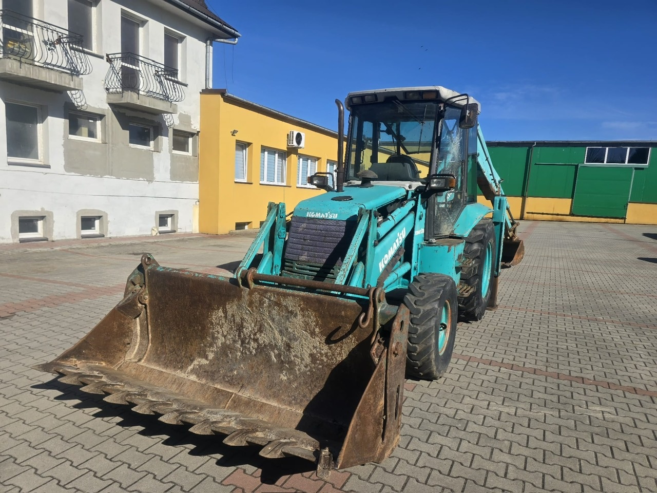 Koparko ładowarka Komatsu 95 - 2