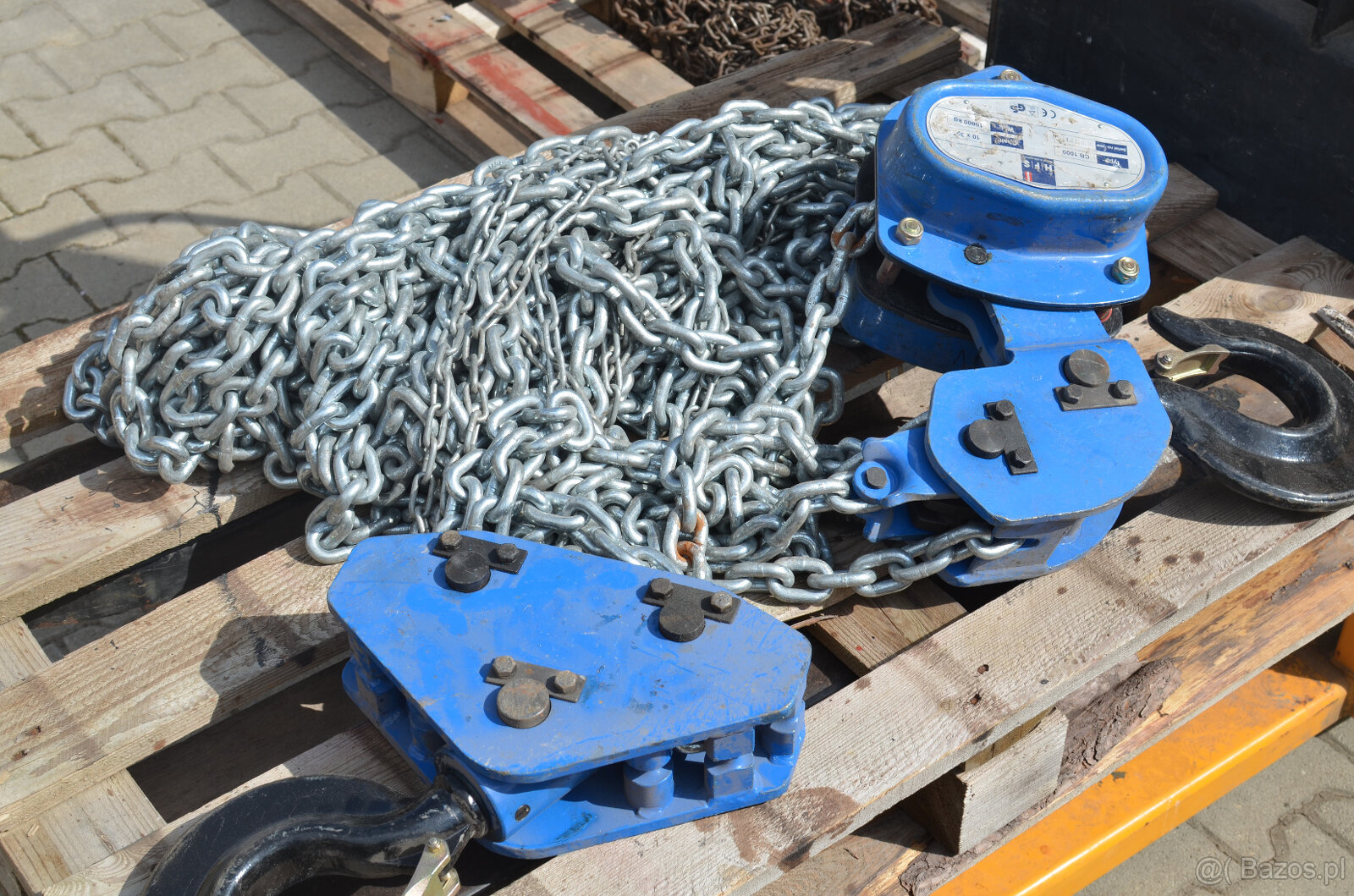 Wciągnik łańcuchowy ręczny CB 1000 (HFS Austria) – 10000 kg - 2