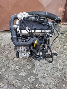 Silnik 1,9 tdi 77kw typ BXE top stan kompletny - 2