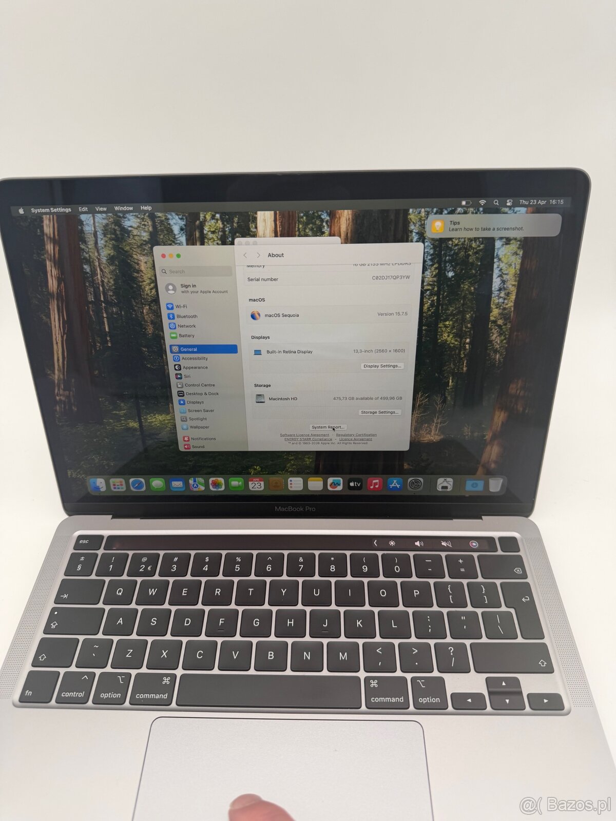 Zaruka Macbook Pro 13 2020 CTO - 2