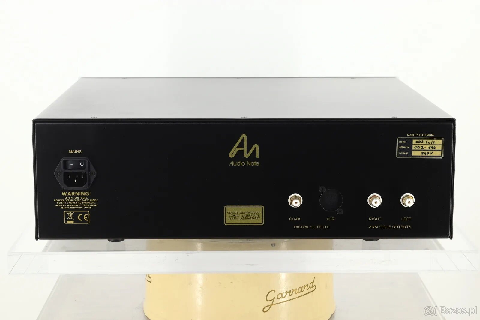 Audio Note CD3.1x II ( Price : 1750 EUR ) - 2