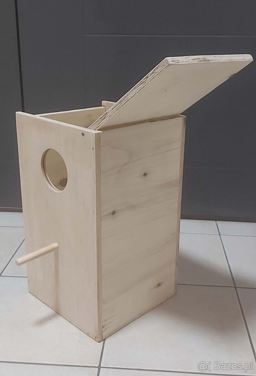 budka dla papug średnich - 2