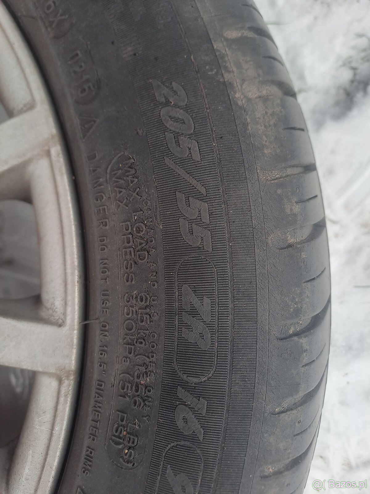 Kola do audi a4b7 z deklami w bdb stanie - 2