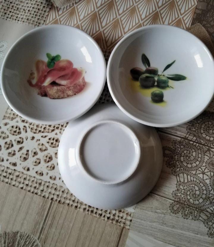 Sada talířků na dresink - 2