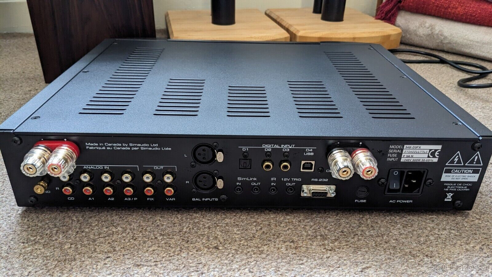 Simaudio Moon 340i D3PX ( Price: 1700 EUR ) - 2