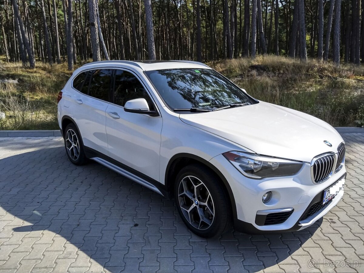 "Biały Żar Mocy " – BMW X1 sDrive 28i 2018 - 2