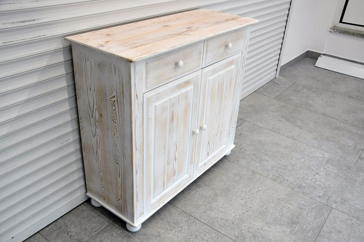 komoda z drewna sosnowego - jak nowa - 2