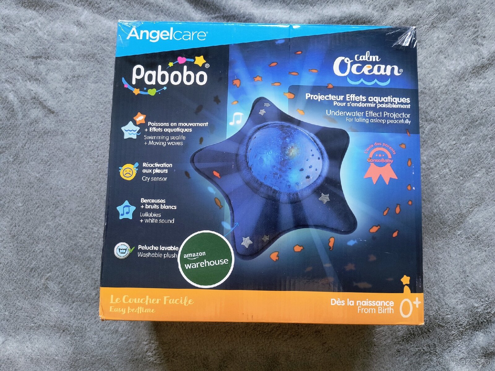 Projektor do łóżeczka Pabobo Calm Ocean - 2