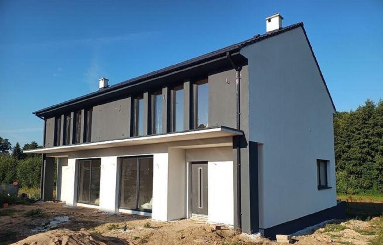 Dom w zabudowie bliźniaczej o pow. 105m2,działka 500m2,Borek - 2