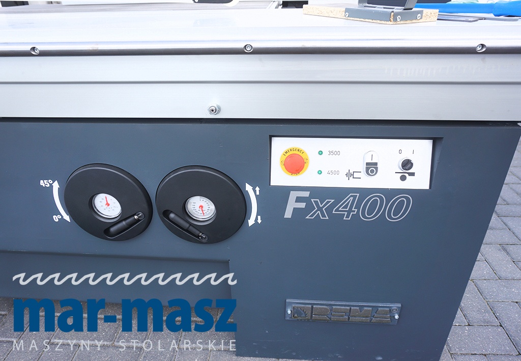 Piła formatowa REMA Fx400 wersja 6kW / szer. cięcia 1300mm - 2