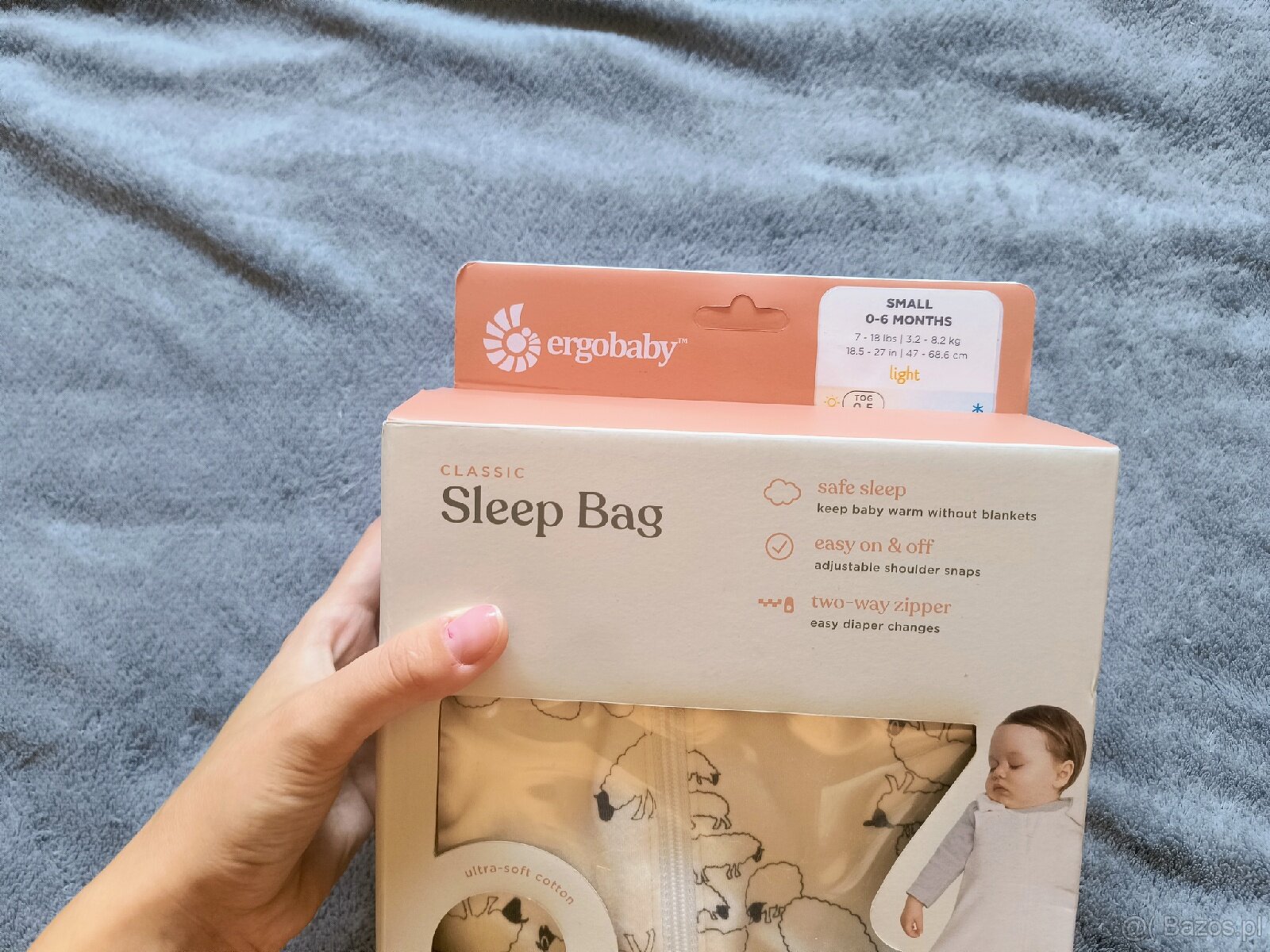 Śpiworek do spania Ergobaby Classic Sleep Bag 0-6m - 2