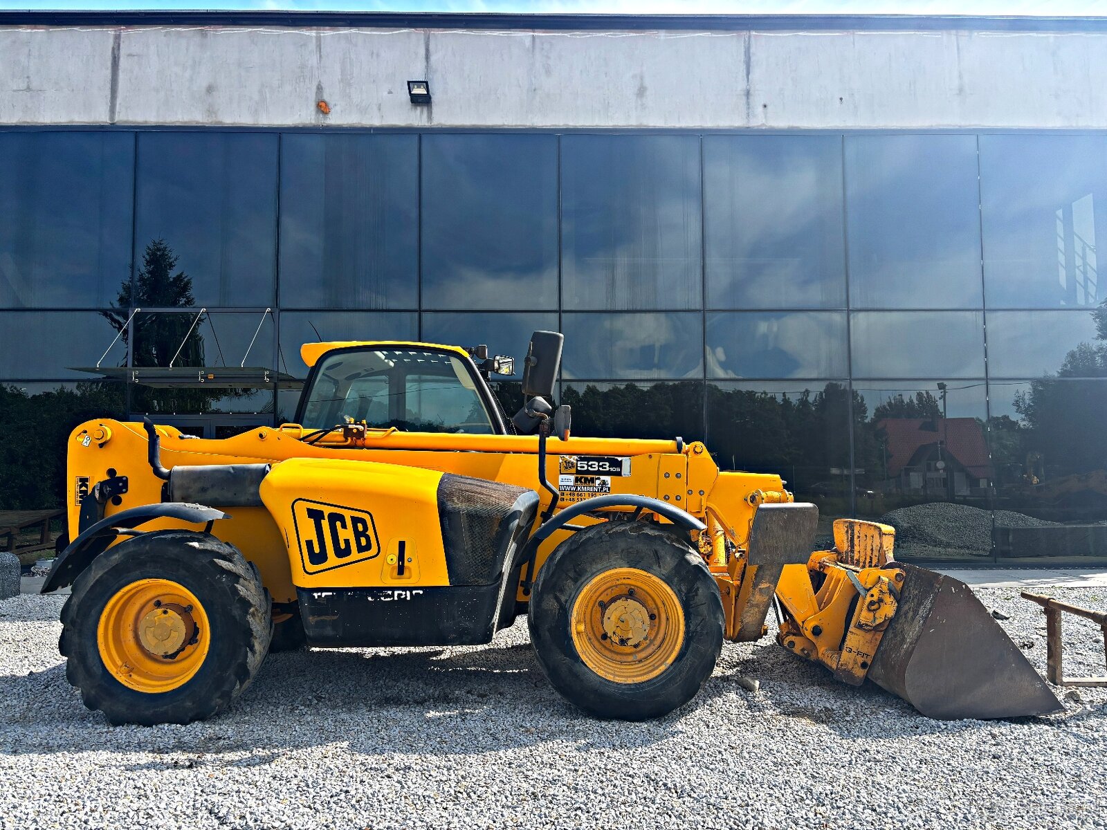 JCB 533-105 ŁADOWARKA TELESKOPOWA 2005R | JCB 535-95, Manito - 2