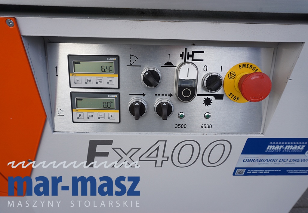 Piła formatowa REMA Fx400 2osie 6kW / 1100mm - 2