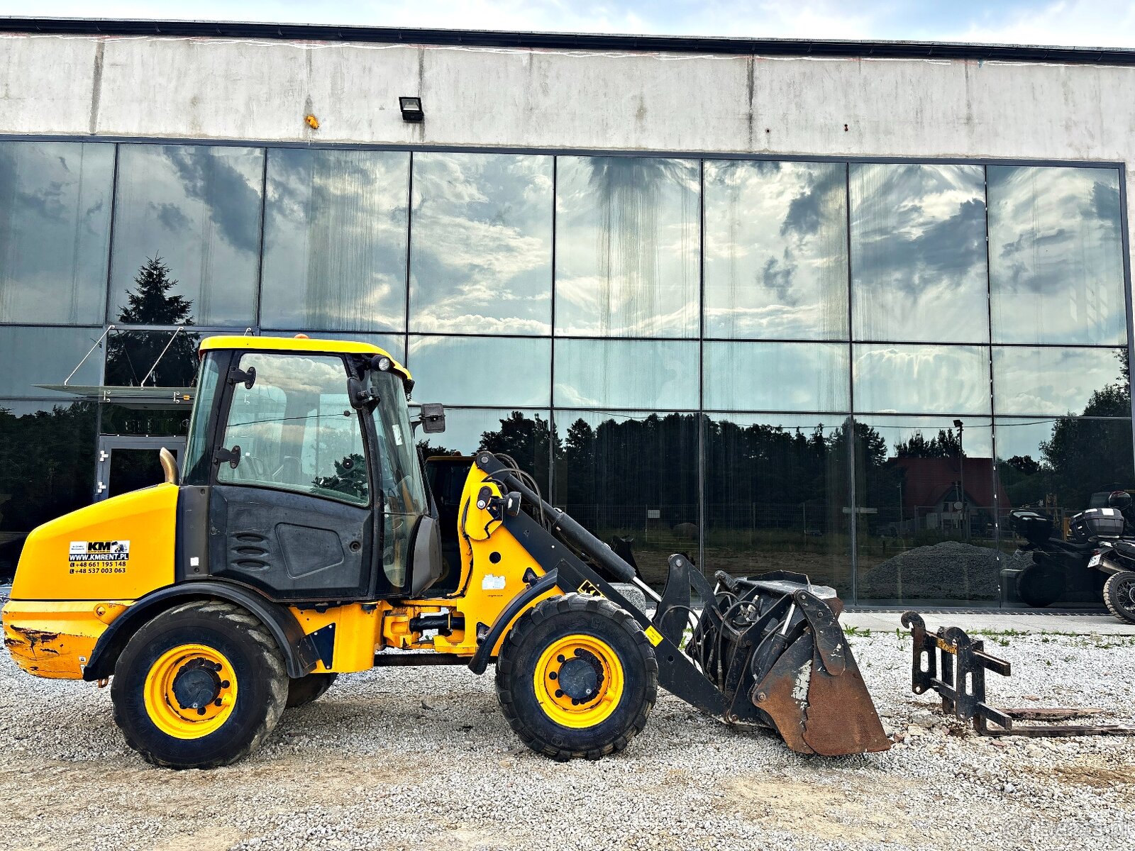 JCB 406 B ŁADOWARKA KOŁOWA 2013R | 407 409 VOLVO L30 L20 CAT - 2