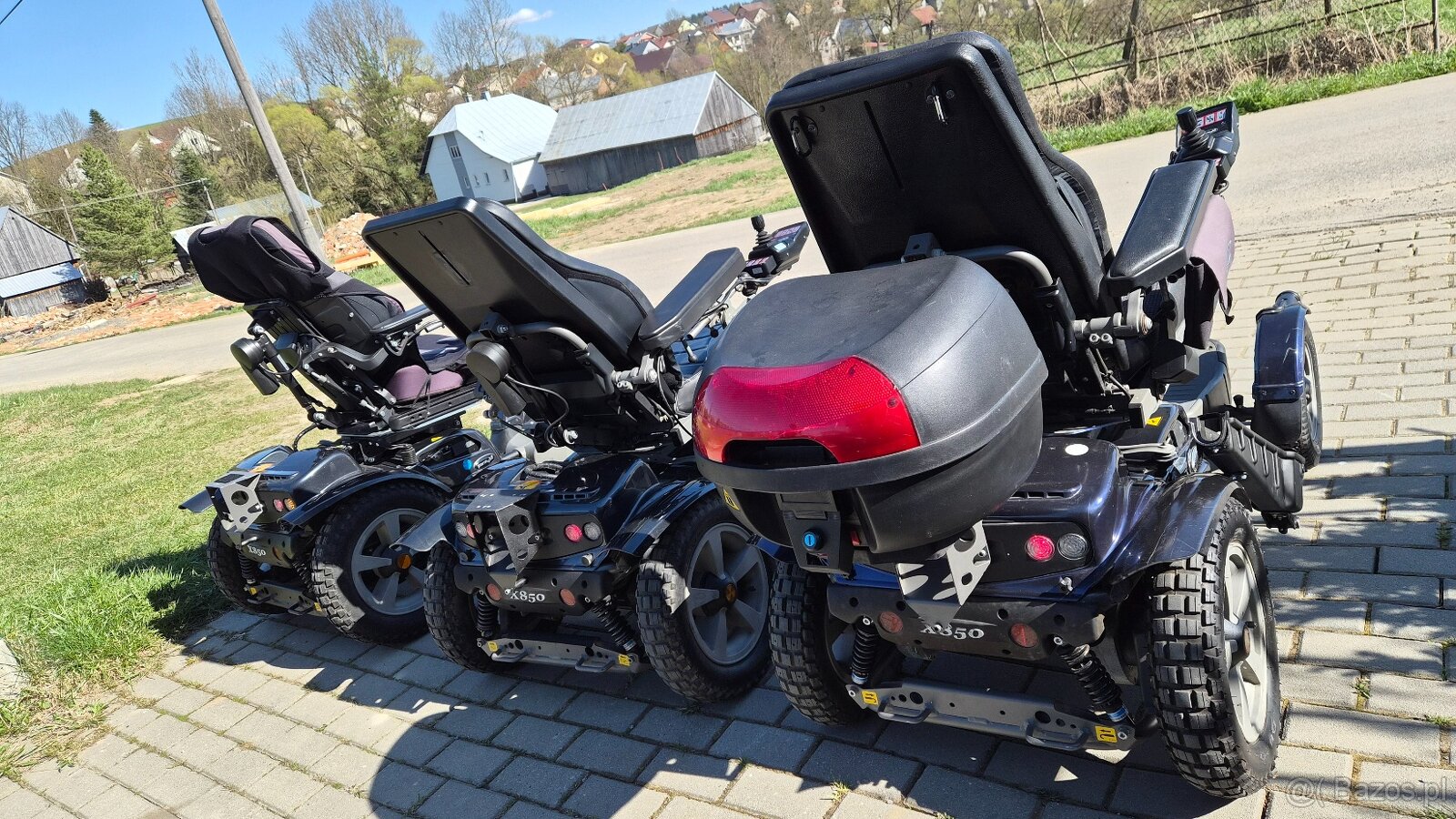 Elektryczny wózek inwalidzki terenowy Permobil X850 - 20