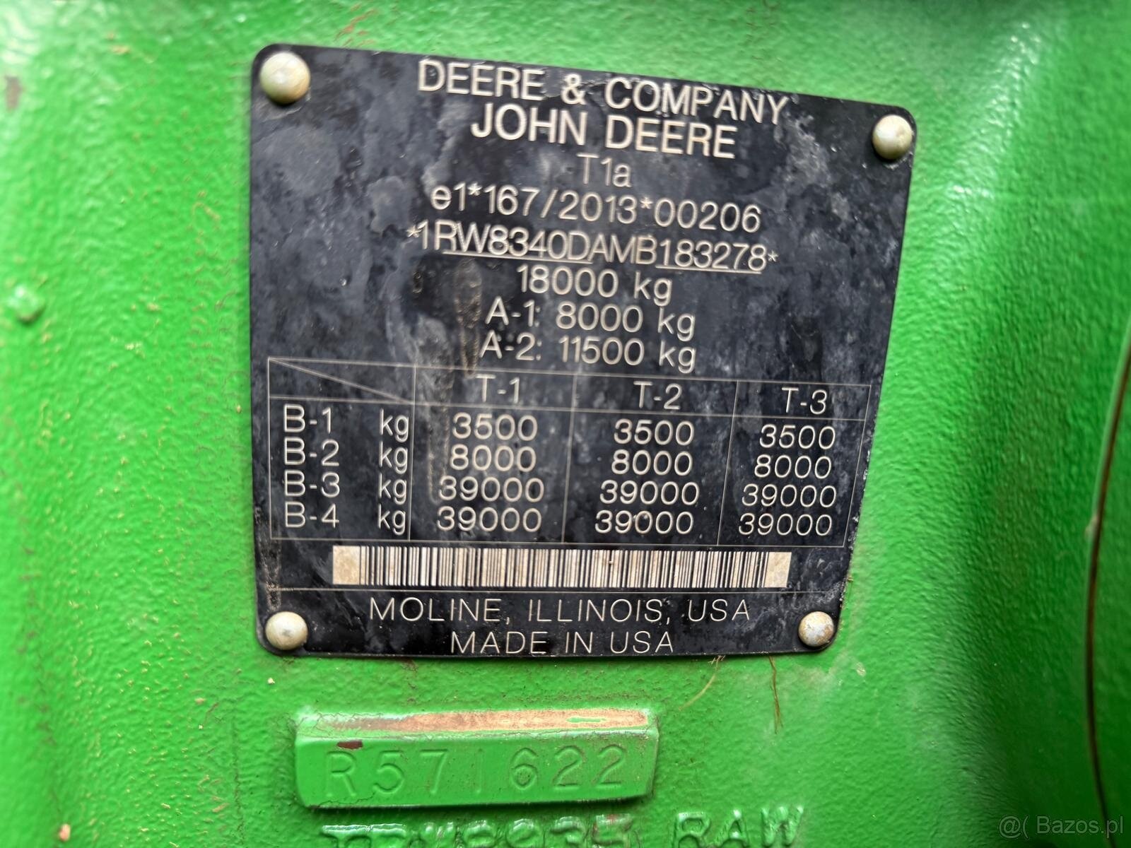 Ciągnik rolniczy John Deere 8R 340 skrzynia E23 rok pro 2021 - 20