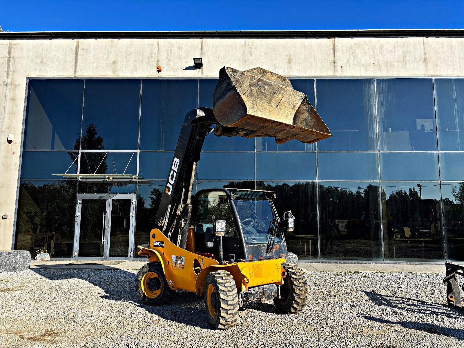 JCB 520-40 4WS ŁADOWARKA TELESKOPOWA 2019R 822 MTH | MANITOU - 20