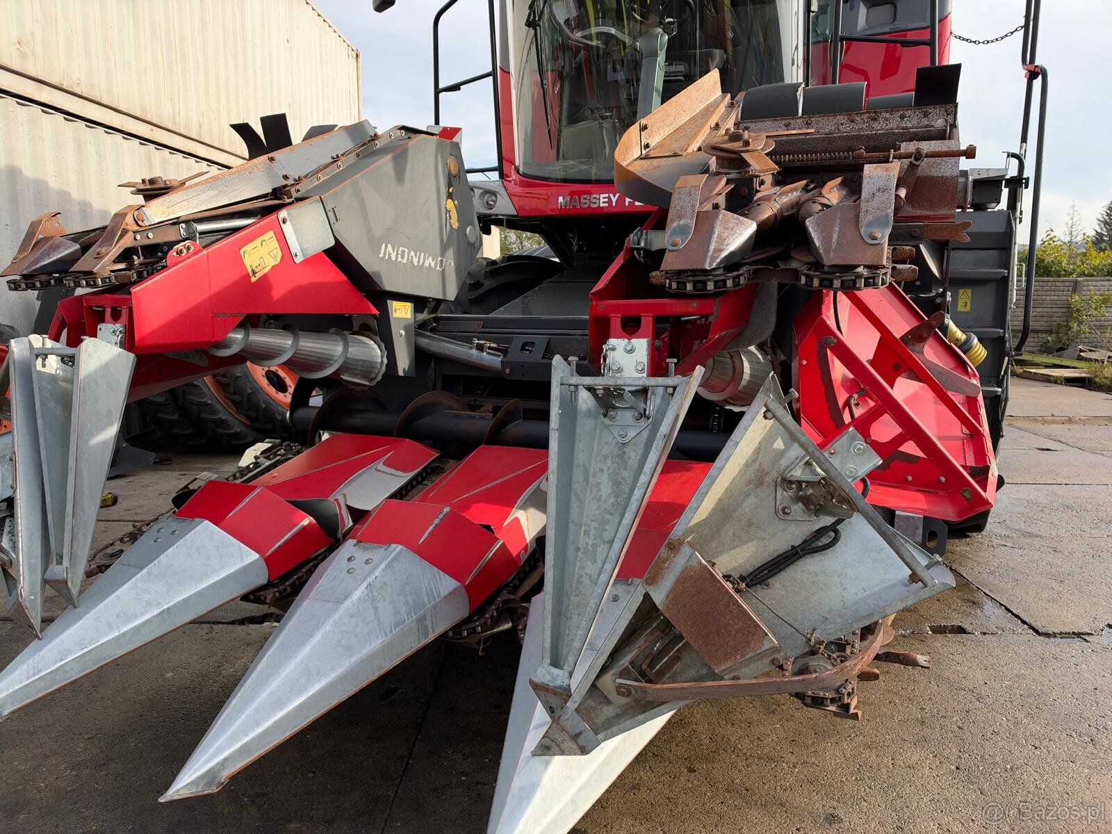Kombajn Zbozowy Massey Ferguson 7380 Centora + Heder do kuk - 20