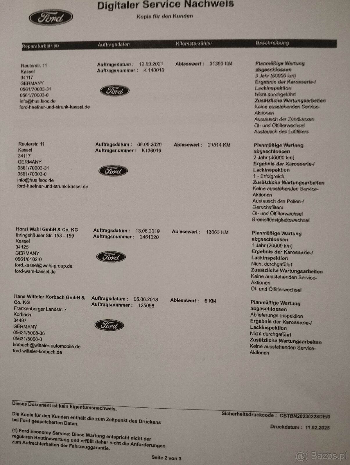 Ford Focus mk3 kombi Ledy przód i Tył Alu felgi bardzo ładny - 20