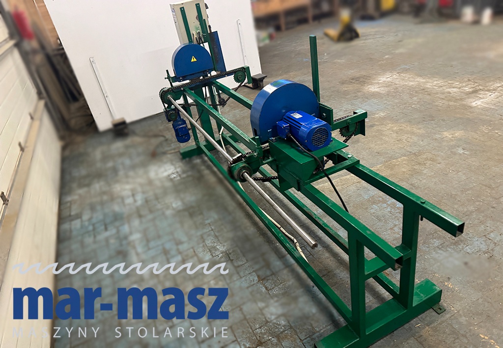 Obrzynarka dwu piłowa poprzeczna do drewna O2p-315 - 20