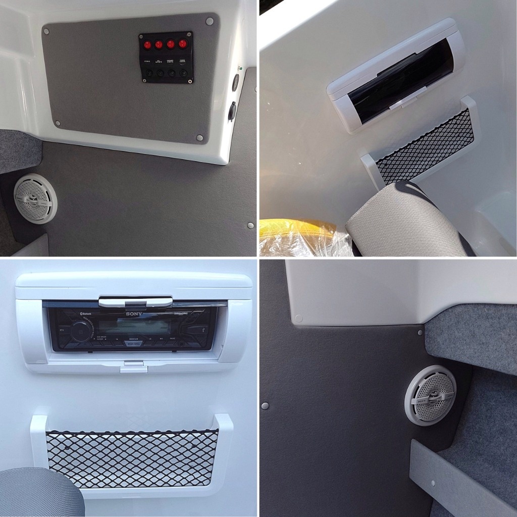 Motorówka SCALAR 525 CABIN+Silnik YAMAHA 60KM+Przyczepa - 20