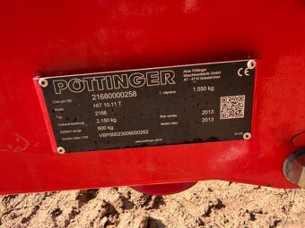 Przetrząsarka Pottinger HIT 10.11 T rok prod. 2013 stan b.do - 20