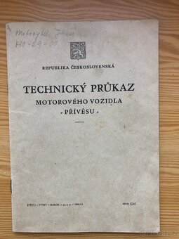 Jawa 250 Pérák FJ 1947 –  silnik po remoncie kapitalnym - 20