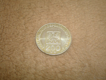 Sprzedam monetę 200 zł., z roku 1974r., XXX Lat PRL używana - 2