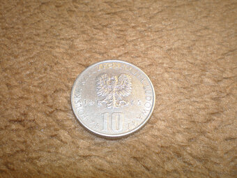 Sprzedam monetę 10 zł., z roku 1975, używana, cena 15 zł. - 2