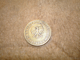 Sprzedam monetę 5 zł z roku 1975,używana, stan dobry - 2