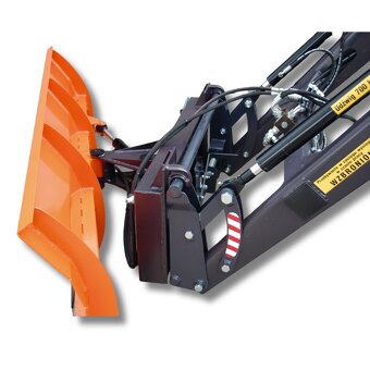 Pług do śniegu 2m na ładowacz - hydraulicznie sterowany – Id - 2