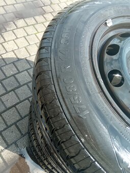 Oferuję używaną felgę stalową do samochodu marki z oponami o - 2