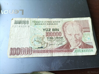 banknoty tureckie - 2