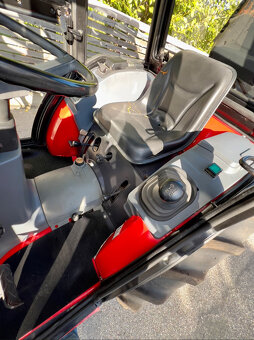 Yanmar F-220 traktorek ciągnik z ładowarką czołową i koparką - 2