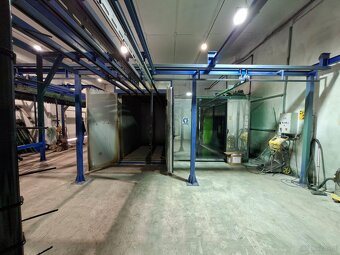 Kompletna linia lakierni proszkowej, kabina + piec + Wagner - 2