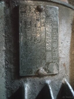 silnik 3 fazowy 380 v sprawny z pompy stan bdb polecam cana - 2