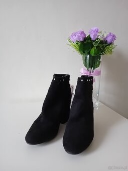 Czarne botki Deezze - 2