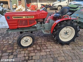 Minitraktor Yanmar z glebogryzarką - 2