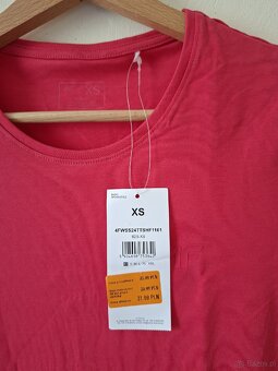 Różowa koszulka t-shirt nowa - 2